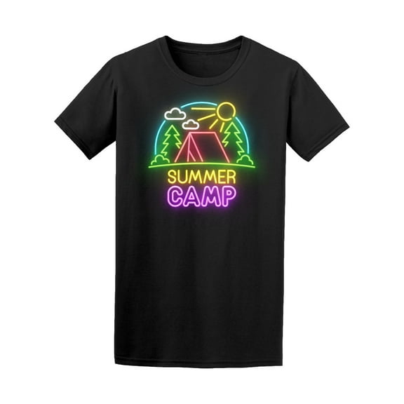 Summer Camp Sign T-Shirt Men -Image by Shutterstock, Male Medium