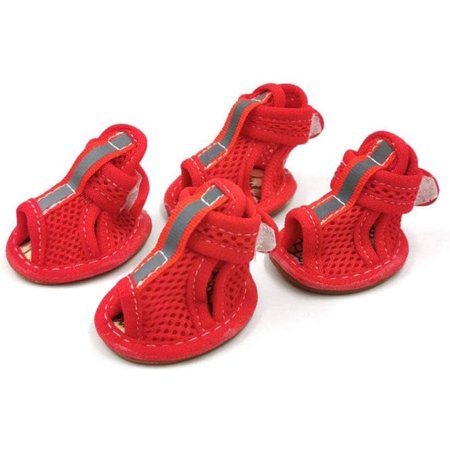 Summer Candy Colors Pet Shoes Soft Breathable Puppy Sandals Anti-Slip Dog Shoe Pet Supplies
