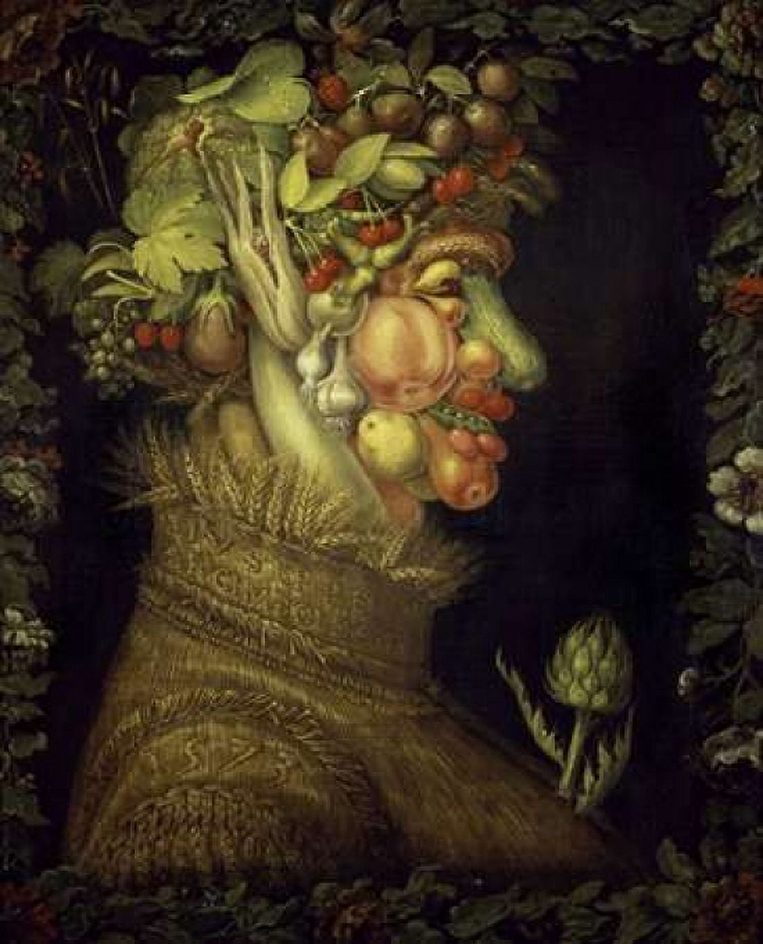 Summer Canvas Art - Giuseppe Arcimboldo (24 x 30)