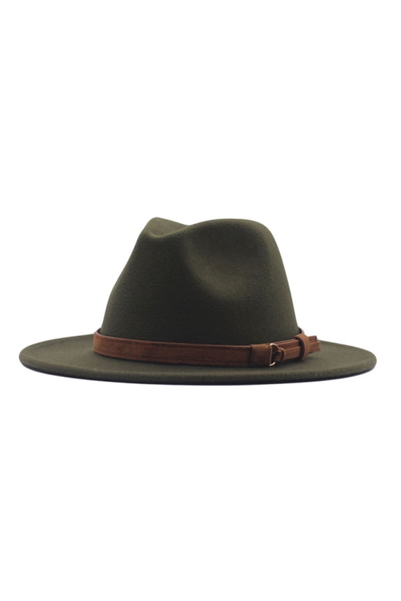 Summer Cap Womens Sun Hats Belt Classic Wool Wide Buckle Floppy Panama Fedora Baseball Caps Mens Sun Hat