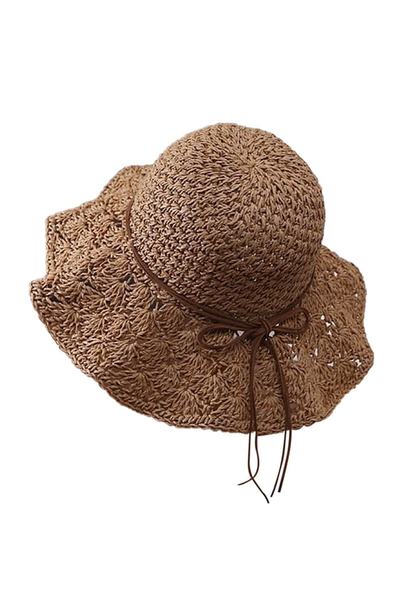 Summer Cap Womens Sun Hats For Wide Brim UPF 50+ Panama Fedora Foldable Packable Beach Hat Mens Sun Hat