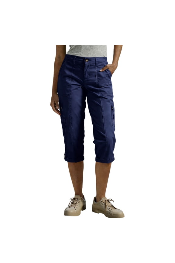 Summer Capri Pants,Capri Pants for Women Dressy Stretchy Cargo Capris Comfort Lightweight Capri Pants Outdoor Jean Capris with Pockets