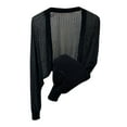 thumbnail image 1 of Summer Cardigan Women's Thin Ice Silk Coat Shawl Air-Conditioned Shirt Cover Up, 1 of 2