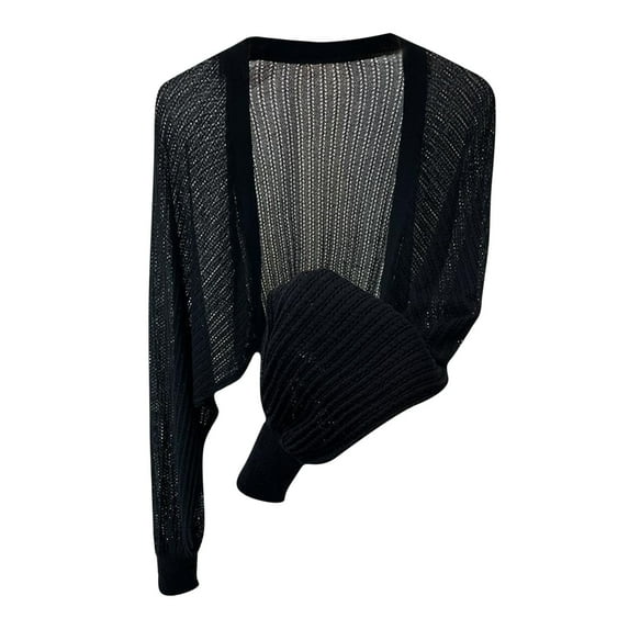 Summer Cardigan Women's Thin Ice Silk Coat Shawl Air-Conditioned Shirt Cover Up