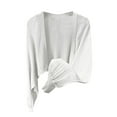 thumbnail image 1 of Summer Cardigan Women's Thin Ice Silk Coat Shawl Air-Conditioned Shirt Cover Up, 1 of 2