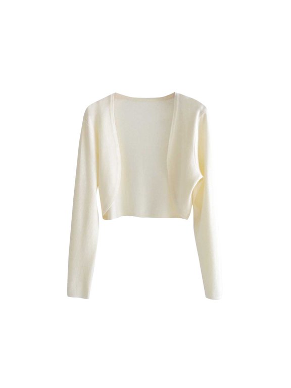 Summer Cardigan for Women's Thin Ice Silk Coat,Shawl Shirt with Slip Skirt,Long Sleeve Thin Knit Cardigan Top