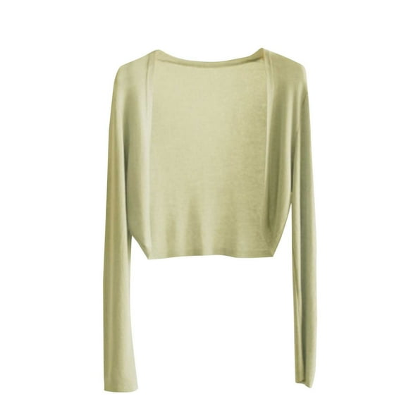 Summer Cardigan for Women's Thin Ice Silk Coat,Shawl Shirt with Slip Skirt,Long Sleeve Thin Knit Cardigan Top