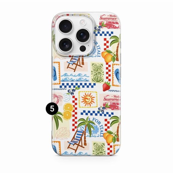 Summer Case, Mediterranean Lemon Phone