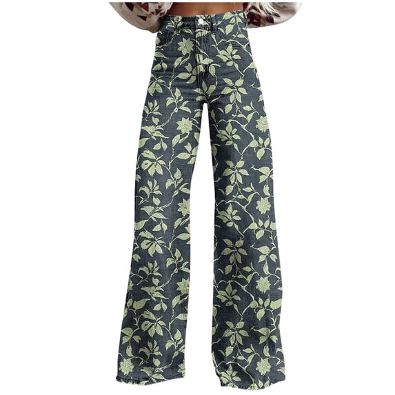 Summer Casual Blue Commuting Washed Versatile Denim Pants For Women Jeans
