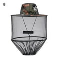 thumbnail image 1 of Summer Casual Hidden Net Mesh Insect Bee Protection Fishing Cap Mosquito Hat Outdoor Sunscreen Repellent Protection 8, 1 of 8