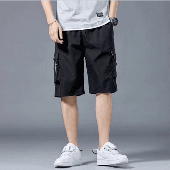 Summer Casual Shorts Men's fashion Instagram burst loose casual trend wearing casual pants in Korea version of the pants