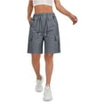 thumbnail image 1 of Summer Casual Work Shorts For Everyday Wear Pair With Short Sleeve Tops Durable Design For Outdoor Activities, 1 of 2