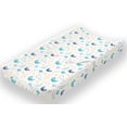 thumbnail image 1 of Summer Change Pad Cover (Little Dinos Muslin), 1 of 3