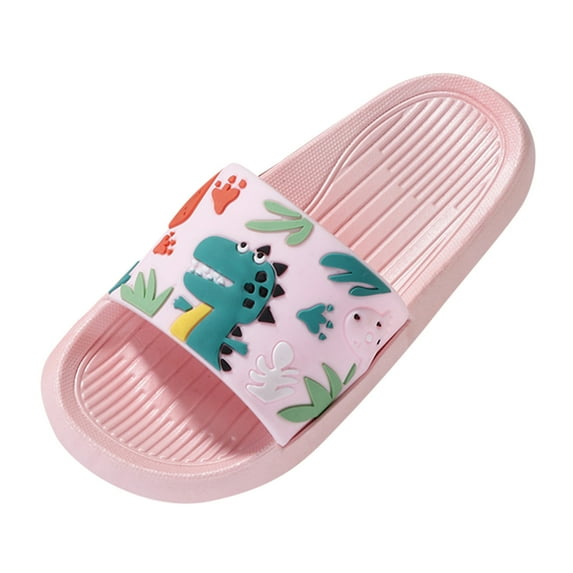 Summer Children Toddler Baby Girls Boys Cartoon Animal Slippers Sandals Shoes Indoor Cozy Warm Girls Slipper