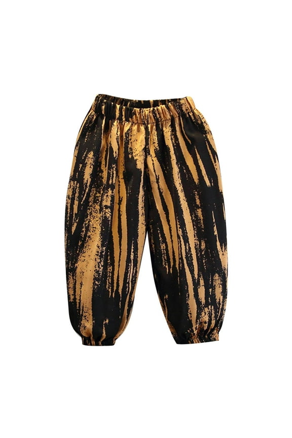 Summer Children's Pants Thin Boys And Girls Wide Leg Pants Loose Pants Baby Wear Pants