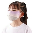 thumbnail image 1 of Summer Children's Sunscreen Mask UPF50+ Sunscreen Mask UV protection Sunscreen Gradient blush-purple, 1 of 5