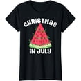 thumbnail image 1 of Summer Christmas July In Christmas In July Christmas Melon T-Shirt, 1 of 3
