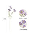 thumbnail image 1 of Summer Chrysanthemum Flower Stem in Purple 23.6" Tall, 1 of 7