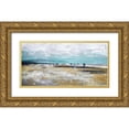 thumbnail image 1 of Summer, Clara 14x9 Gold Ornate Wood Framed with Double Matting Museum Art Print Titled - Beach III, 1 of 4