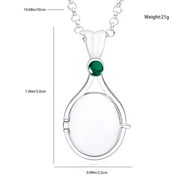 HANGGAODA TRADING Summer Classic Just Add Water Necklace Tv Drama H2o Same Pendant High Quality Silver Plated Copper Cosplay Jewelry Accessory