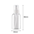 thumbnail image 1 of Summer Clearance Under $1! Wzzjkit Spray Bottles Plastic Clear Leak Proof Water Spray Bottle for Hair for Cleaning Solutions, Plants, Pet, Hair, Cooking, BBQ Misting Spray Bottles on Clearance, 1 of 2