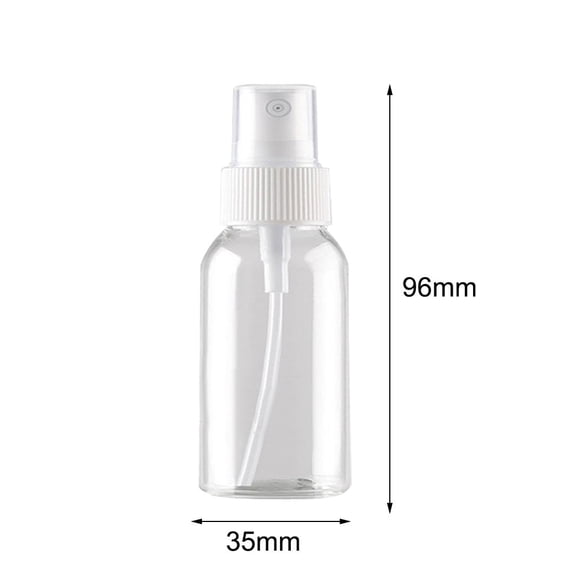 Wzzjkit Spray Bottles Plastic Clear Leak Proof Water Spray Bottle for Hair for Cleaning Solutions, Plants, Pet, Hair, Cooking, BBQ Misting Spray Bottles