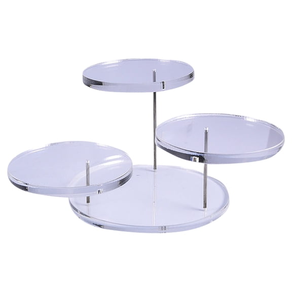 Summer Clearance 2023! YOHOME Cupcake Stand Acrylic Display Stand for Jewelry/Cake Dessert Rack Wedding Birthday Party Suitable for Displaying Small Items