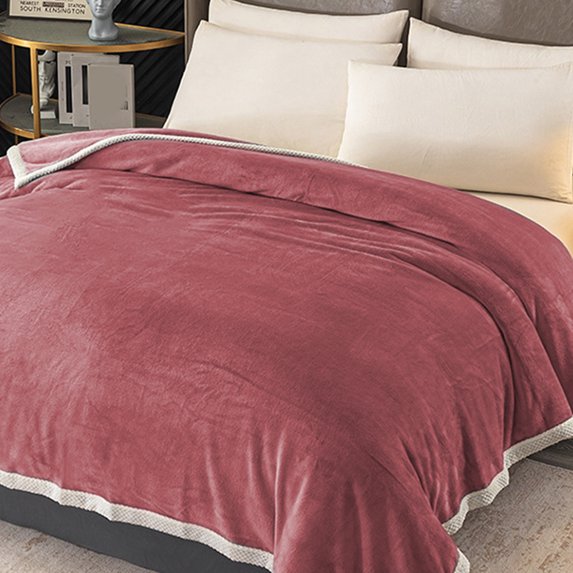 PRETXORVE Quilt, Summer Quilt, Cozy Flannel AirConditioner Blanket - High-Density for Ultimate