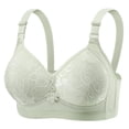 thumbnail image 1 of Summer Clearance! Ahuyic Full Coverage Bras for Fomen,Plus Size Bras for Women,Woman's Embroidery Thin Style Ventilate Large Size Bra Without Steel Rim, 1 of 5