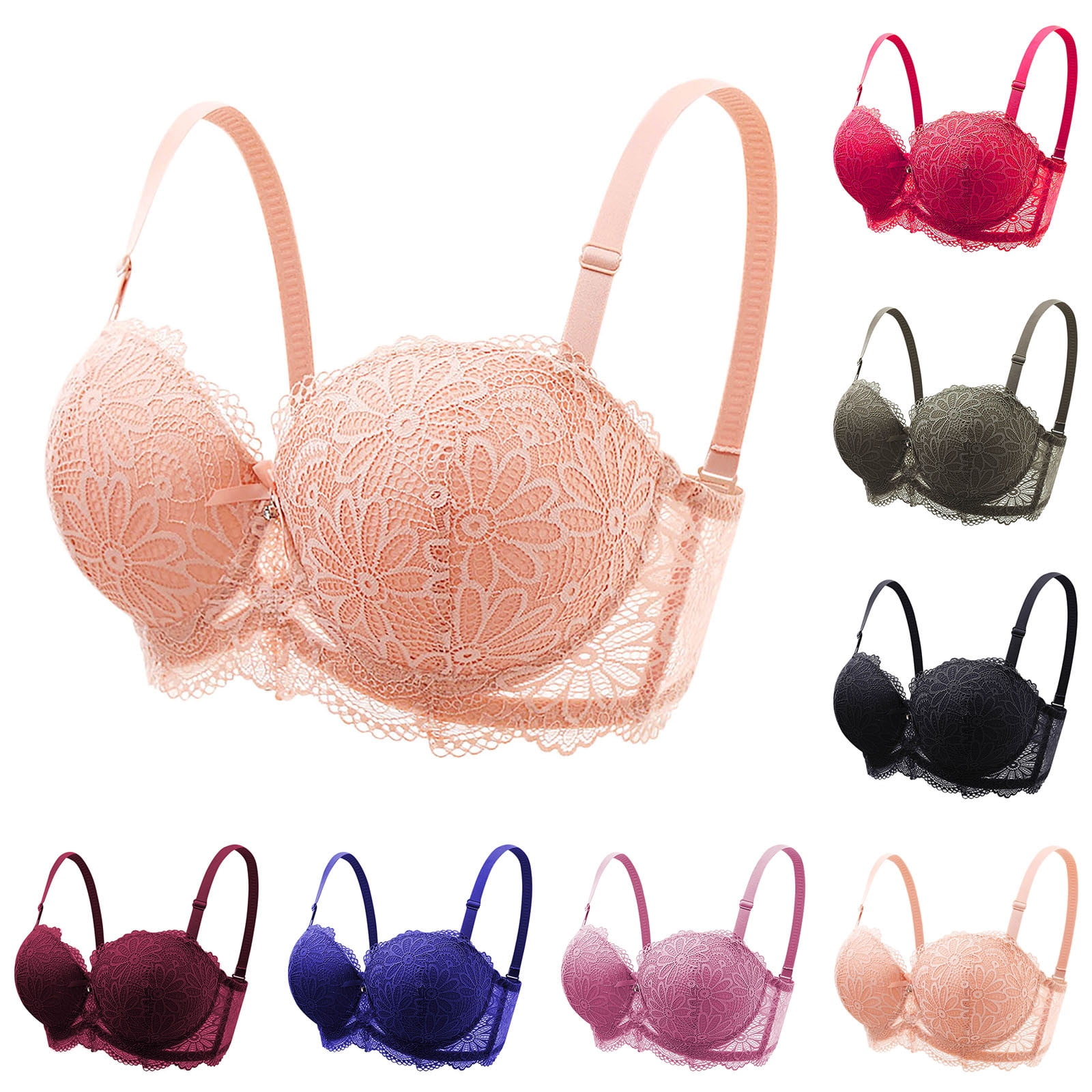 Summer Clearance Ahuyic Full Coverage Bras For Fomen Plus Size Bras summer-clearance-ahuyic-full-coverage-bras-for-fomen-plus-size-bras