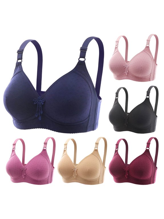 Summer Womens Bras,Plus Size Bras for Women,Women's Lingerie Student Girl Gathered Thin Without Steel Ring Girl's Bra