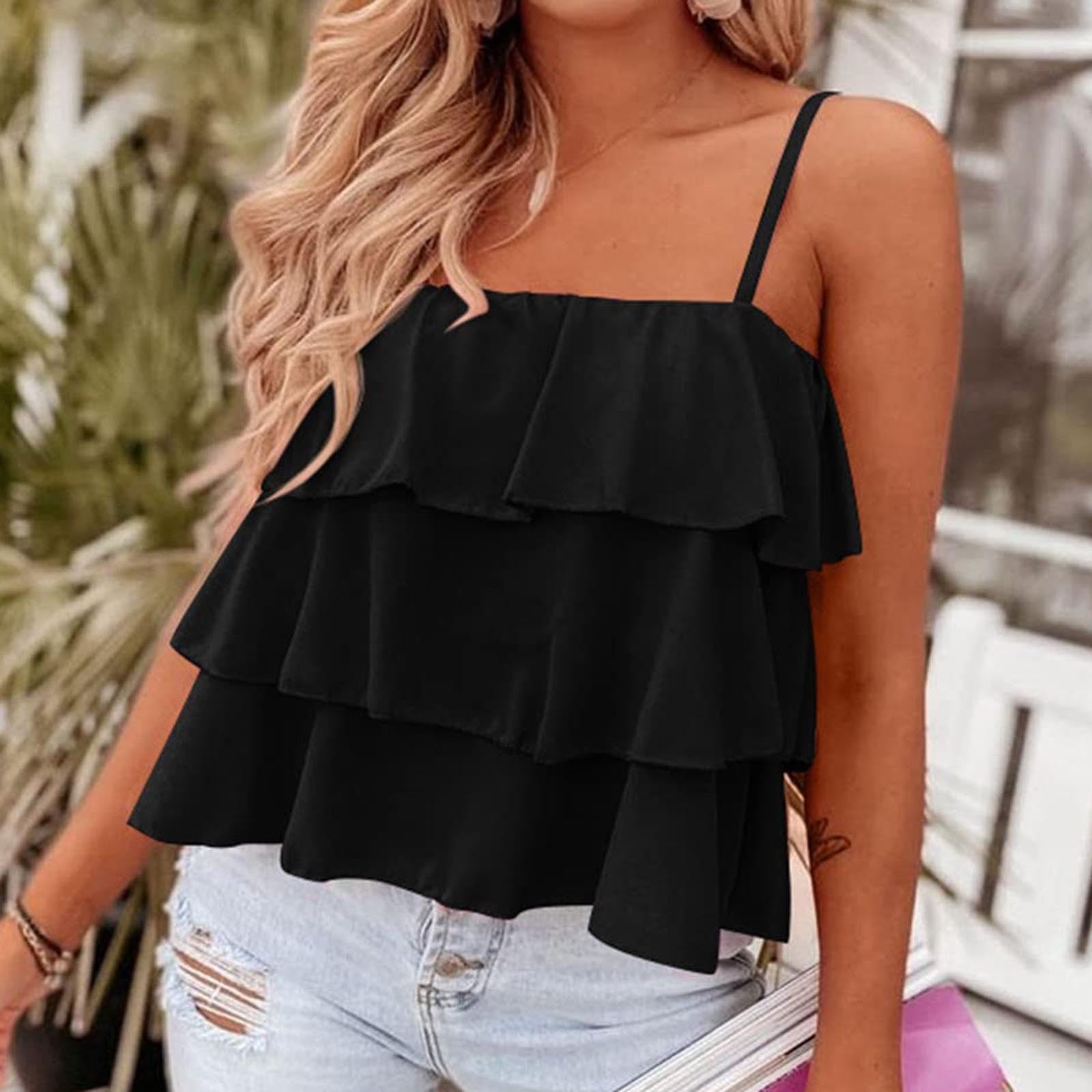 Summer Brilliant Tank Tops for Women under $5 Junior'S Fashion
