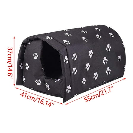 Summer Clearance Cafuvv Winter Outdoor Cat House Cat House Padded Cat House Foldable Stray Cat House Waterproof Oxford Sunscreen