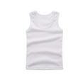 thumbnail image 1 of Summer Clearance Holiday Deals 2025! QTOCIO Summer Girls Tank Top, Toddler Girl Clothes, Girls Children Inner Layer Summer Children T-shirt Base Shirt Top Round-Neck Camisoles, White, 2 Years, 1 of 6