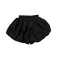 thumbnail image 1 of QTOCIO Toddler Girls Clothes, Summer Girls Shorts, Children's Summer Casual Comfortable Solid Color Lantern Shorts, Black, 3-4 Years, 1 of 4