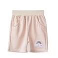 thumbnail image 1 of QTOCIO Toddler Girls Clothes, Summer Girls Shorts, Children's Summer Sports and Leisure Pants with Elastic Waistband, Khaki, 3 Years, 1 of 3