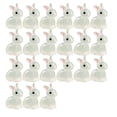 thumbnail image 1 of QTOCIO Toddler Toys, Kids Toy Gifts, 21 PCS Luminous Mini Resin Bunny Plastic Rabbits Glowing In The Dark Miniature Bunnies Figurines For Easter Mini Decoration, 1 of 6