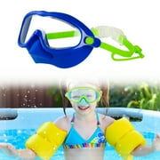 Summer Clearance!Kids Swim Goggles with Nose Cover, 2025 New Upgrade Toddler Goggles Swim Mask with HD Large Frame, Anti-Fog No Leak Diving Mask for Kids Youth 4-16