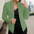 thumbnail image 1 of Summer Clearance Ofreoo Women's Casual Fashion Pocket Solid Color Shawl Suit Jacket Blazer Top, 1 of 6