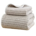 thumbnail image 1 of PRETXORVE Bath Towel Set, Large Bath Towels, Corals Fleece Towel Set Towel and Bath Towel Two Piece Set Soft and Absorbent Household Face Towel and Bath Towel, 1 of 6