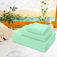 thumbnail image 1 of PRETXORVE Bath Towel Set, Large Bath Towels, Three Sets of Fibre Bath Towel Towel Towel Absorbent Towel Embossed Bear Bath Towel Beach Towel, 1 of 6