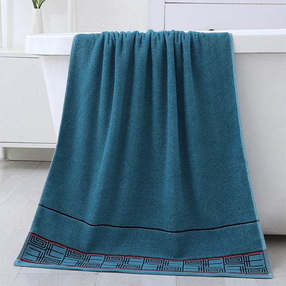 PRETXORVE Bath Towels, Shower Towels, Cotton Large Size 28 X 55 Inches Large Bath Towels Super Absorbency Compact Expeditious Drying and Lightweight Ideal for Gym Travel