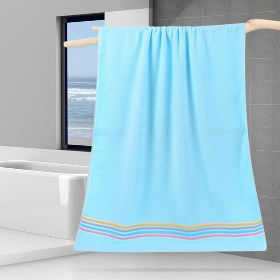 PRETXORVE Bath Towels, Shower Towels, Household Oversized Thick Bath Towel Light Adult Men and Women Wrap Soft Absorbent