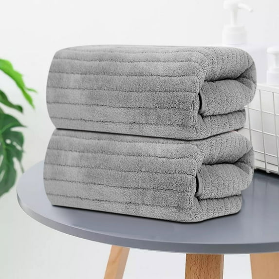 PRETXORVE Bath Towels, Shower Towels, Snowflake Velvet Bath Towel Absorbent Bath Towel Household Non Shedding Hair Beauty Salon Sweat Steaming Bathrobe Bath Towel