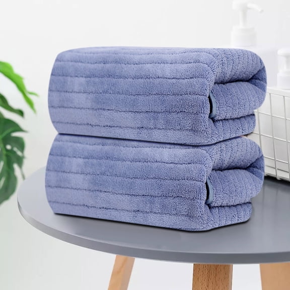 PRETXORVE Bath Towels, Shower Towels, Snowflake Velvet Bath Towel Absorbent Bath Towel Household Non Shedding Hair Beauty Salon Sweat Steaming Bathrobe Bath Towel