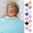 thumbnail image 1 of Summer Clearance! PRETXORVE Blankets, Throw Blanket, Flannel Bath Towel Blanket Fleece Blanket Farai Fleece Blanket Plain Flannel Blanket Yoga Blanket Fleece Blanket, 1 of 4