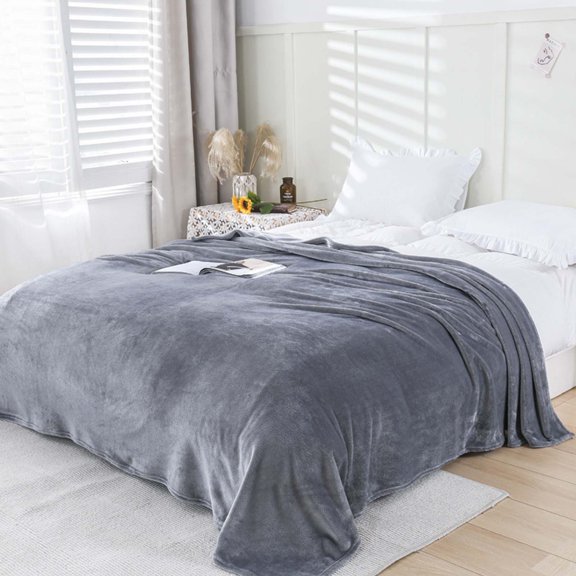PRETXORVE Blankets, Throw Blanket, Super Soft Warm Solid Warm Fleece Blanket Throw Rug Sofa Bedding 70x100cm