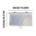 thumbnail image 1 of Summer Clearance! Retractable Windshield Sun Shade for Car with 3Pcs Suction Cup, Sunshade Heat Insulation Large Sun Visor Protection Blocks 99% Sun to Keep Vehicle Cool, Retractable Roller Blind, 1 of 2