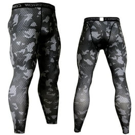 MAYNOS Men Boys Youth PRO Workout Basketball Leggings Compression Quick dry Yoga Athletic Pants Running Football Tights Walmart