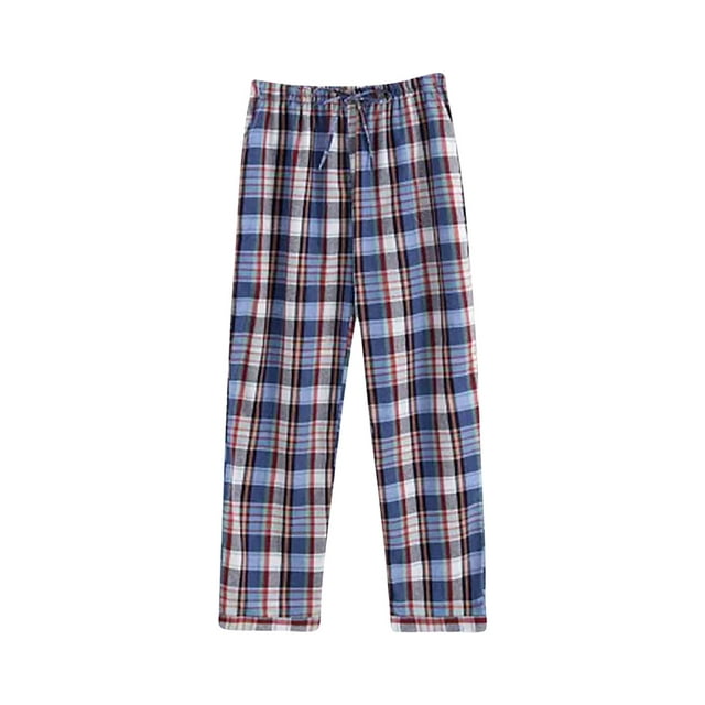 Summer Clearance Sale!TMOYZQ Women's Plaid Pajama Pants Soft Cotton ...